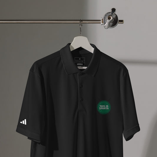 This Is Sparta MSU Adidas sport polo