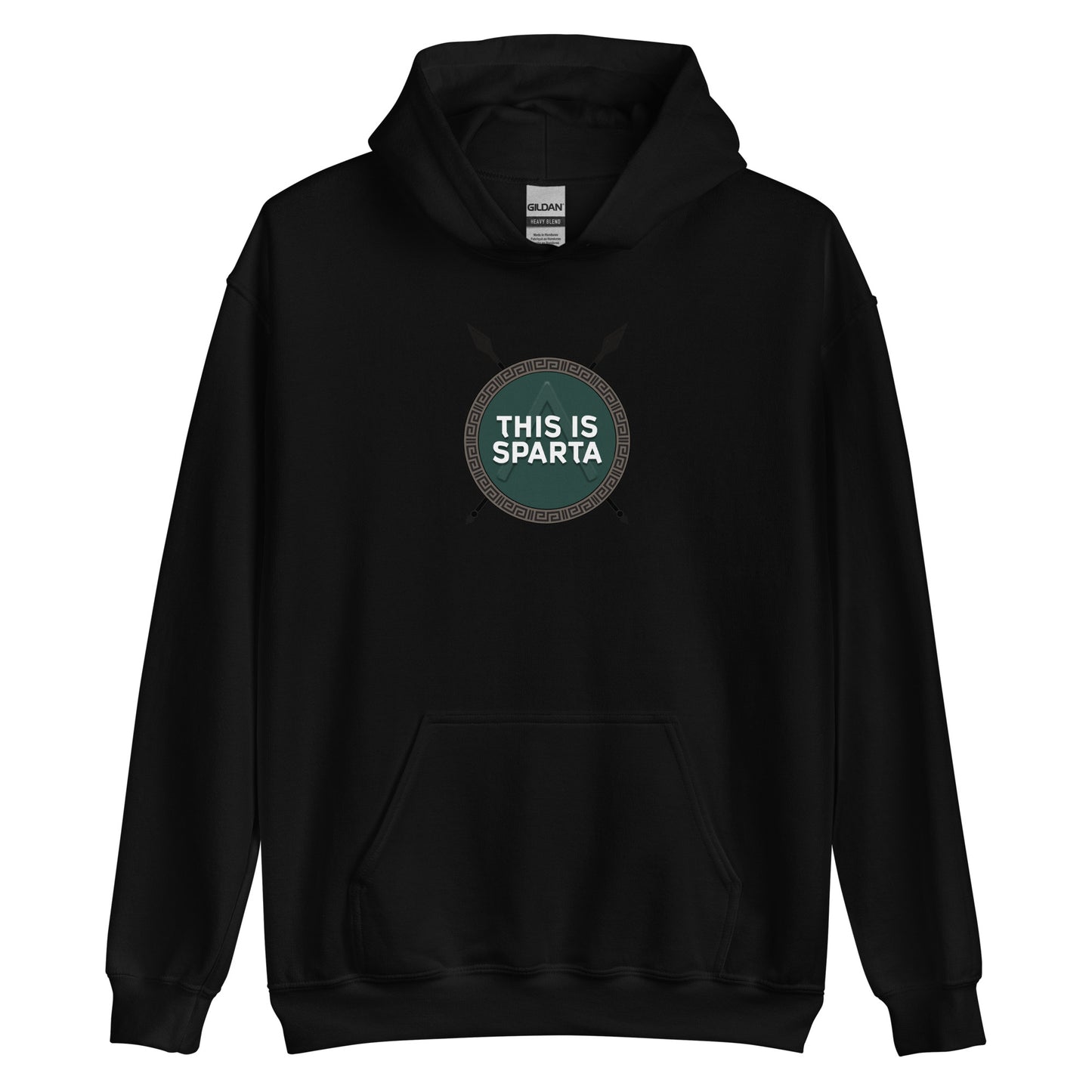 This Is Sparta Hoodie 4XL or 5XL Black or White