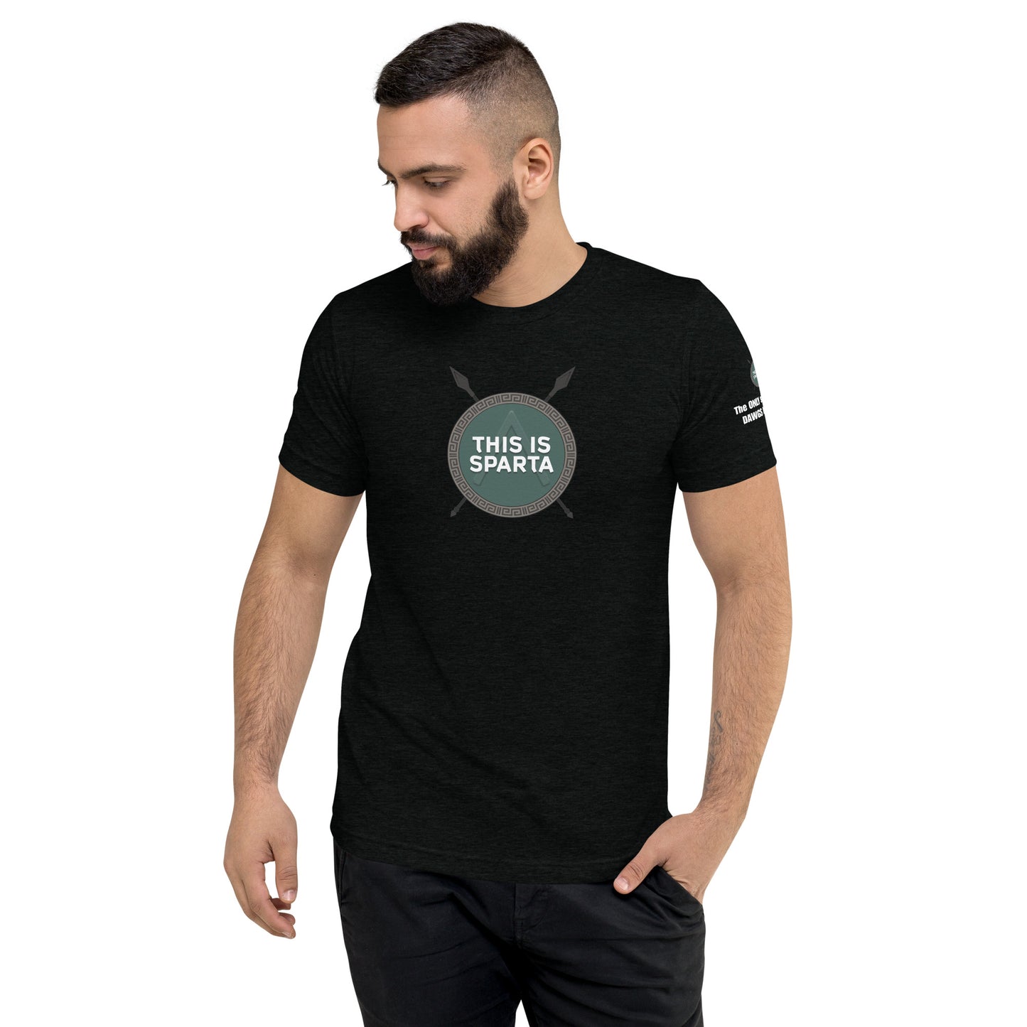 This Is Sparta Short Sleeve Tee Black