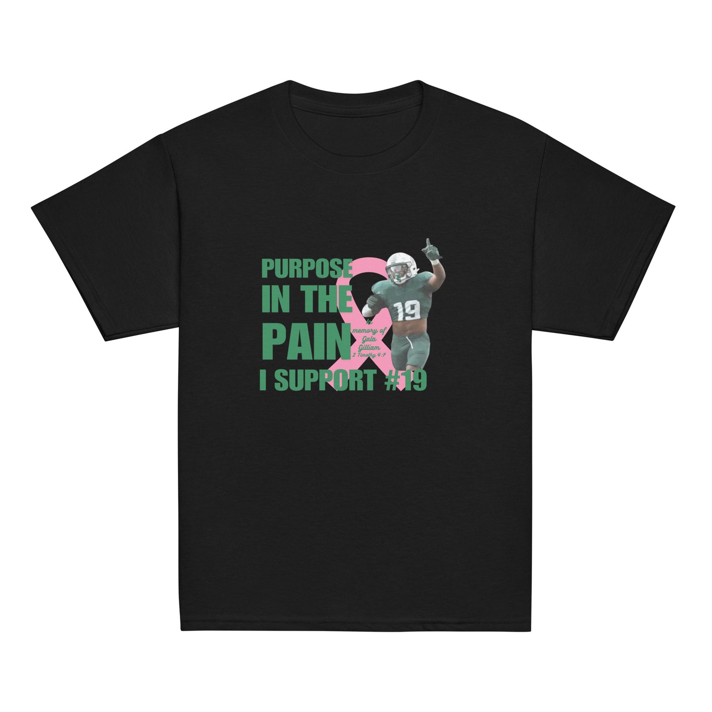 Purpose In The Pain #19 Youth classic tee